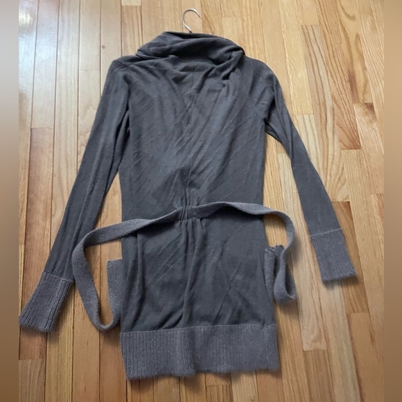 ALPHA Massimo Rebecchi Grey Long Cardigan - Picture 6 of 7